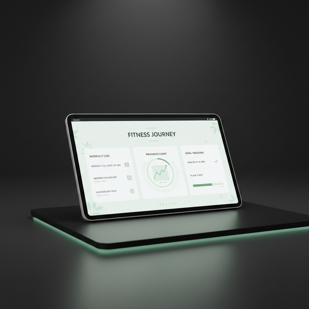 Fitness Journey Journal Template